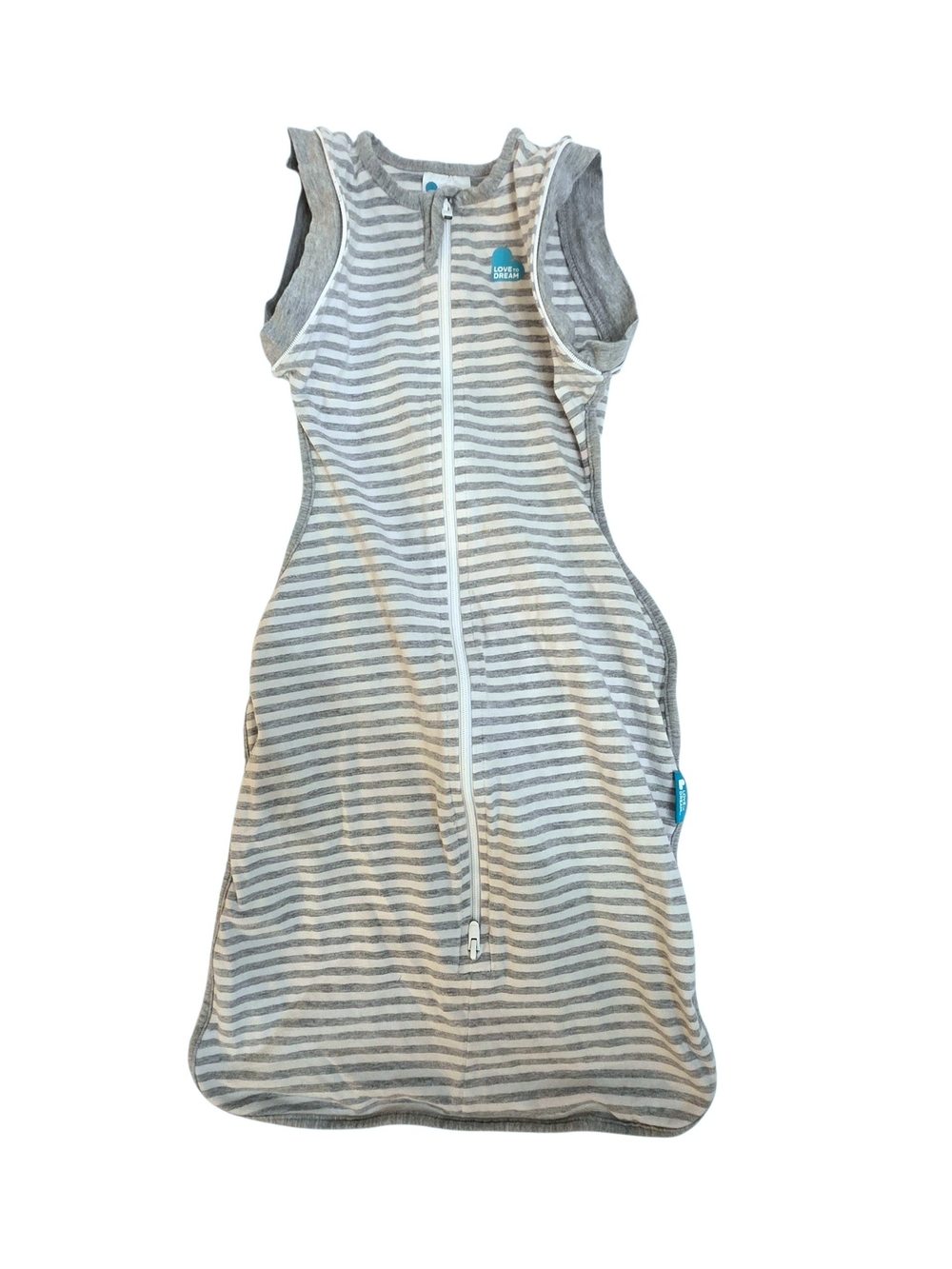 Love To Dream Swaddle Up Transition Bag M 1.0 TOG 3-6 Mos Striped Sleep Sack